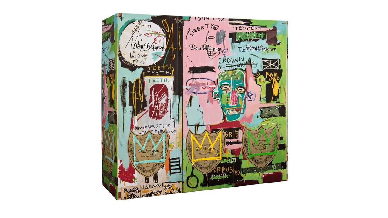 Dom Pérignon Vintage 2015  Limited Edition: Jean-Michel Basquiat Blue 75 CL