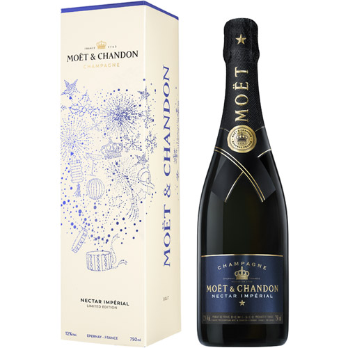 Moët & Chandon Nectar Impérial in End Of Year giftbox 75CL