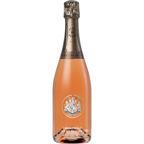 Barons de Rothschild Rosé 75CL in luxe geschenkdoos met glazen