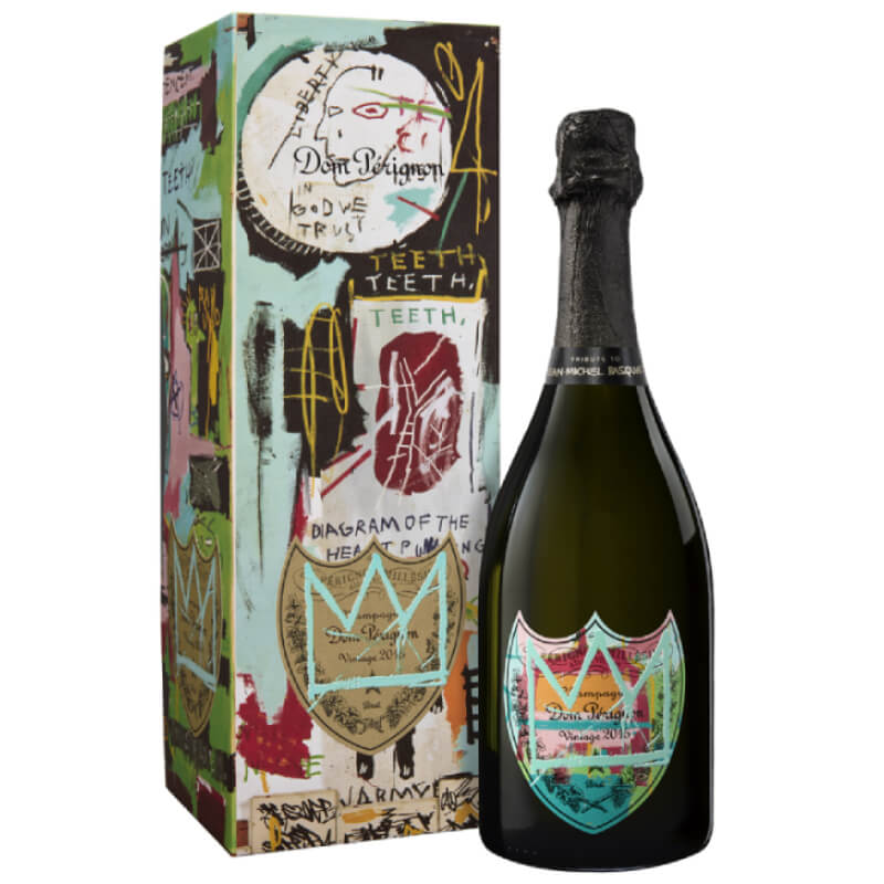 Dom Pérignon Vintage 2015  Limited Edition: Jean-Michel Basquiat Blue 75 CL