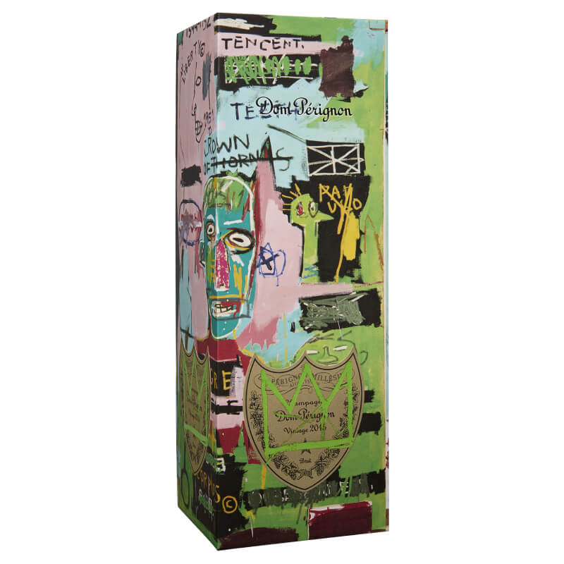 Dom Pérignon Vintage 2015  Limited Edition: Jean-Michel Basquiat Green 75 CL