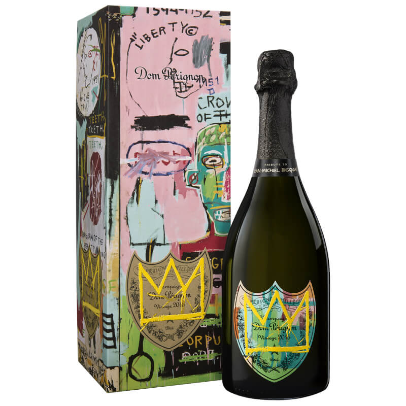 Dom Pérignon Vintage 2015  Limited Edition: Jean-Michel Basquiat Yellow 75 CL