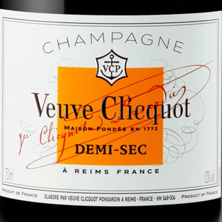 Veuve Clicquot Demi-Sec 75 CL Luxe geschenkbox met glazen